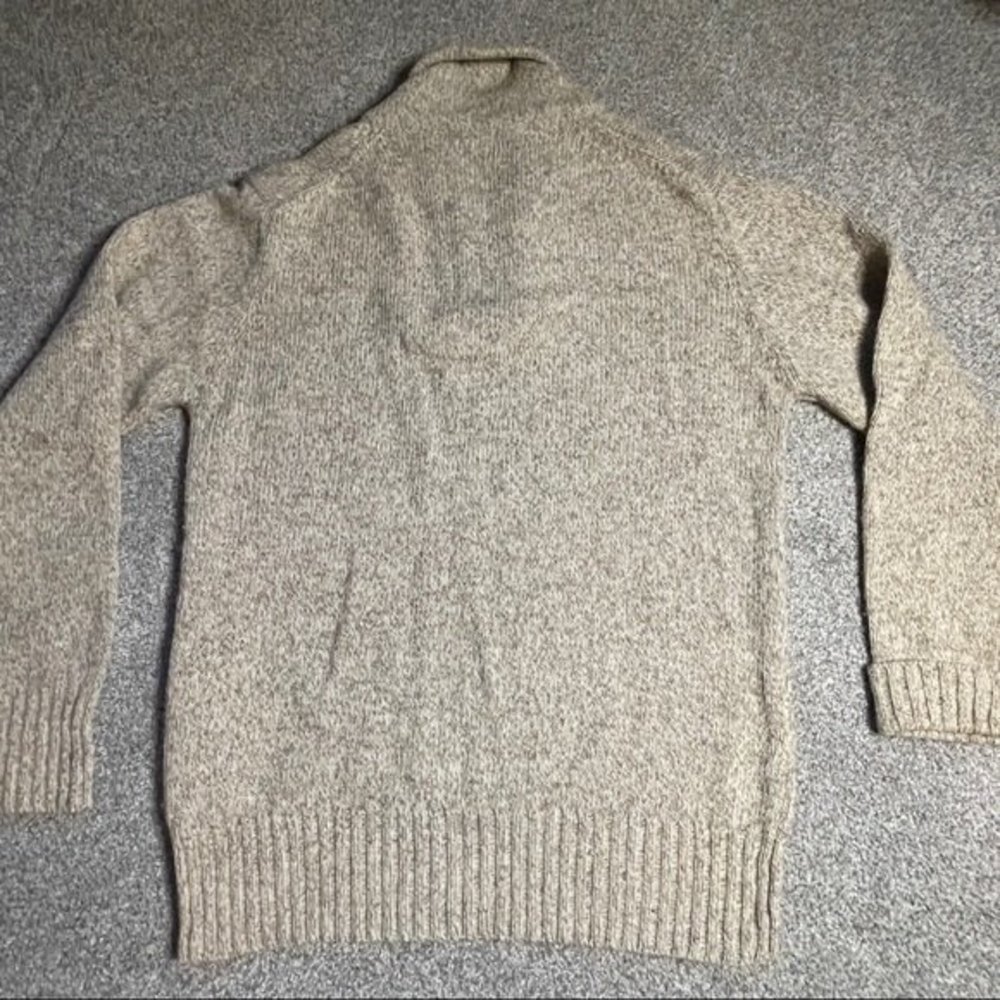 Vintage Woolrich Shawl Collar Argyl Wool blend pullover sweater Size M - Picture 4 of 4